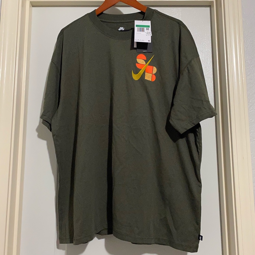 Nike Mens Casual T-Shirt Short Sleeve Loose Fit Size XL